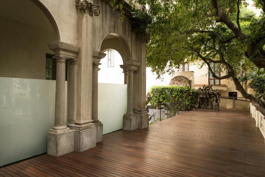 Balkón nebo terasa v ubytování Petit Palace Boqueria Garden