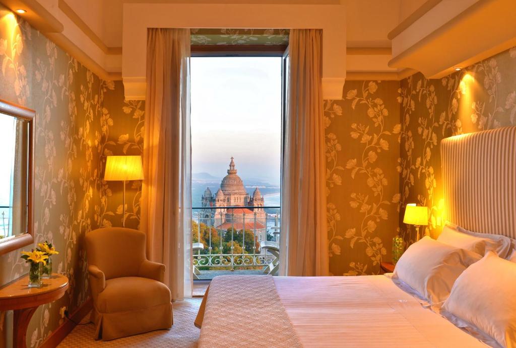 Een bed of bedden in een kamer bij Pousada de Viana do Castelo