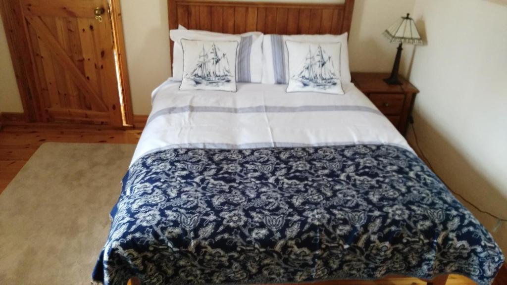 Postel nebo postele na pokoji v ubytování Mill Lane