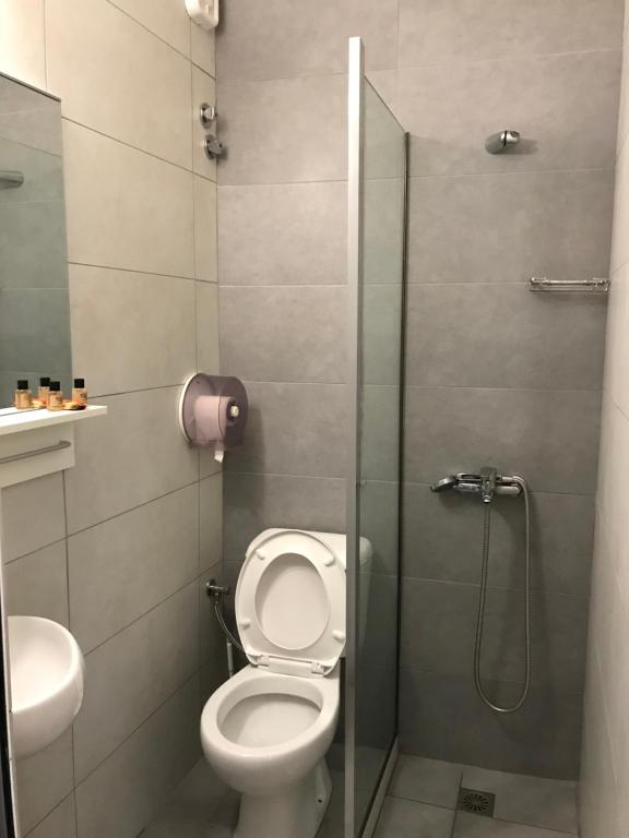 Kúpeľňa v ubytovaní Lena Hotel