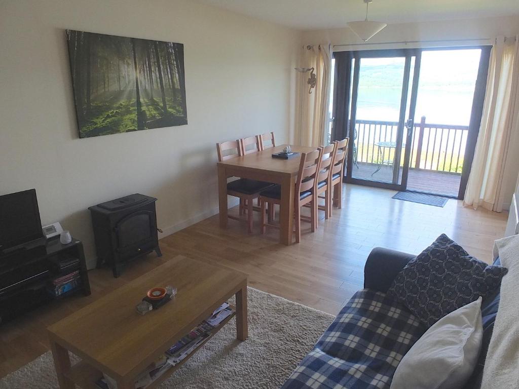 Posezení v ubytování Trefoil Holiday Home