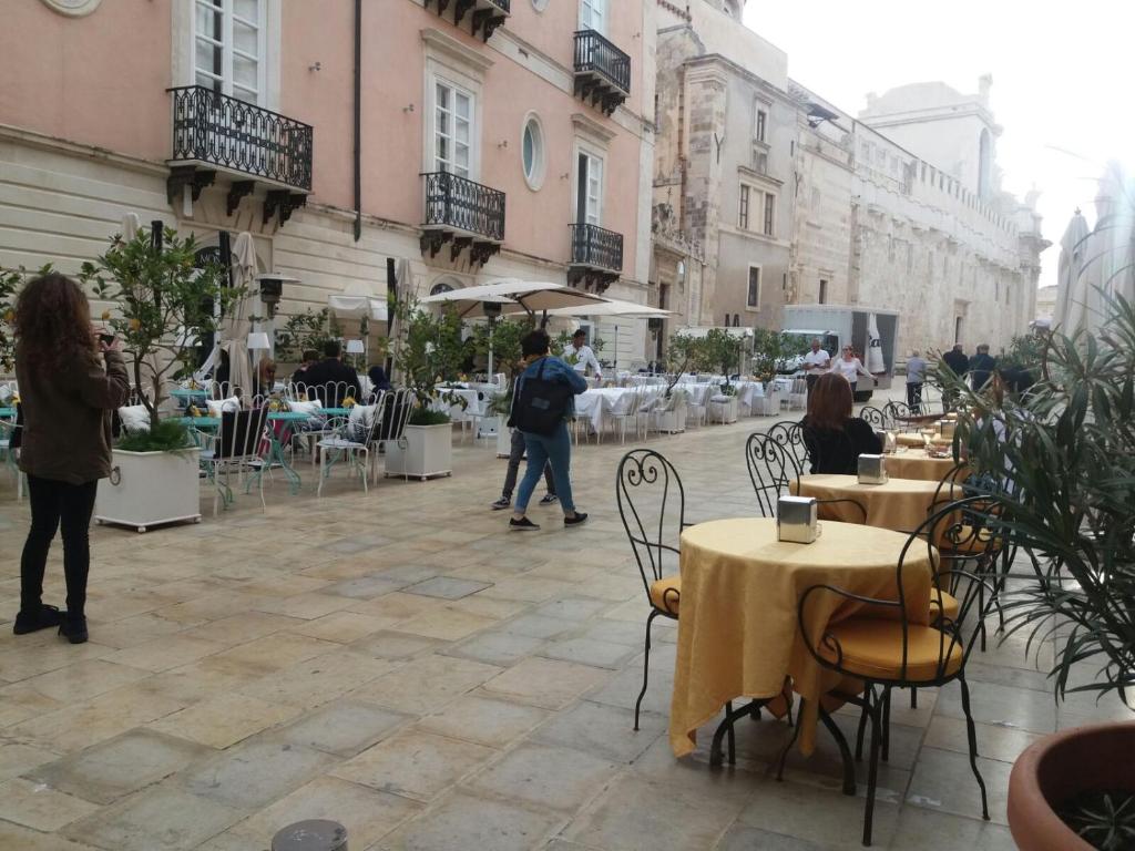 Hostia v ubytovaní Ai Tintori Di Ortigia