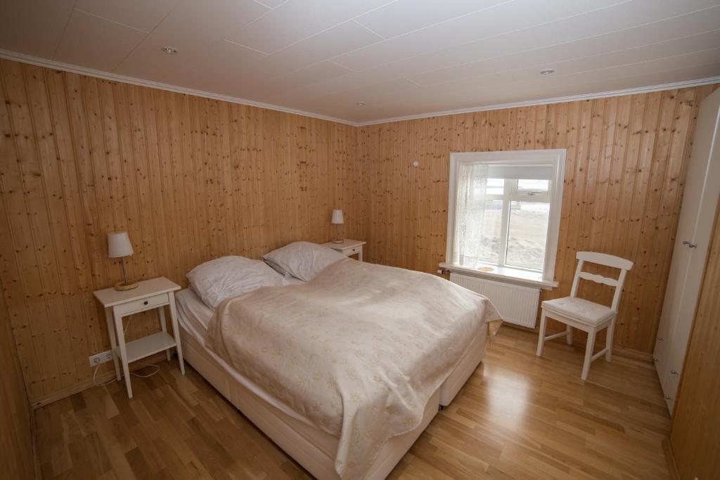 Postel nebo postele na pokoji v ubytování Gamla Rif