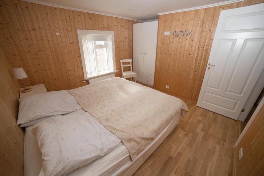 Postel nebo postele na pokoji v ubytování Gamla Rif