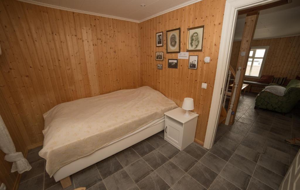 Postel nebo postele na pokoji v ubytování Gamla Rif