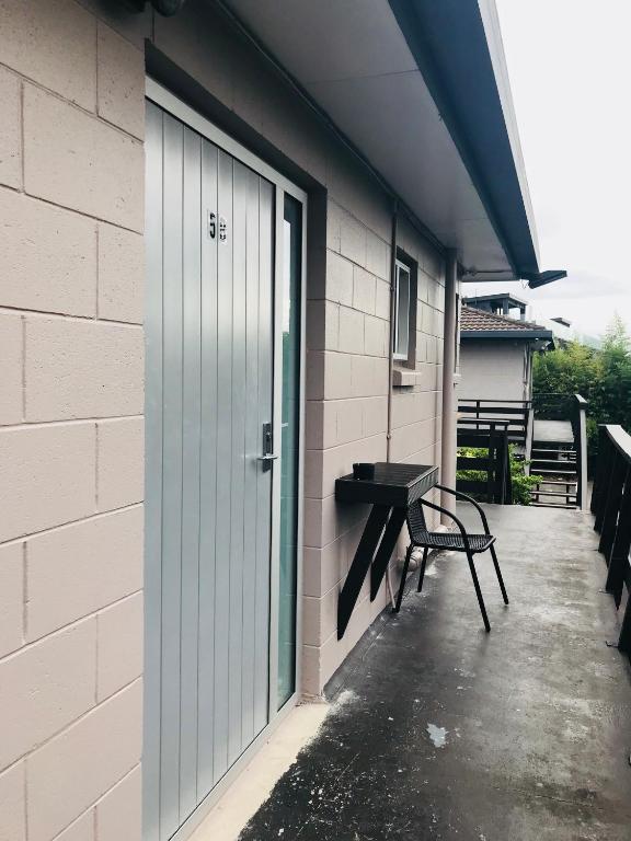 Balkón nebo terasa v ubytování Siesta Motel