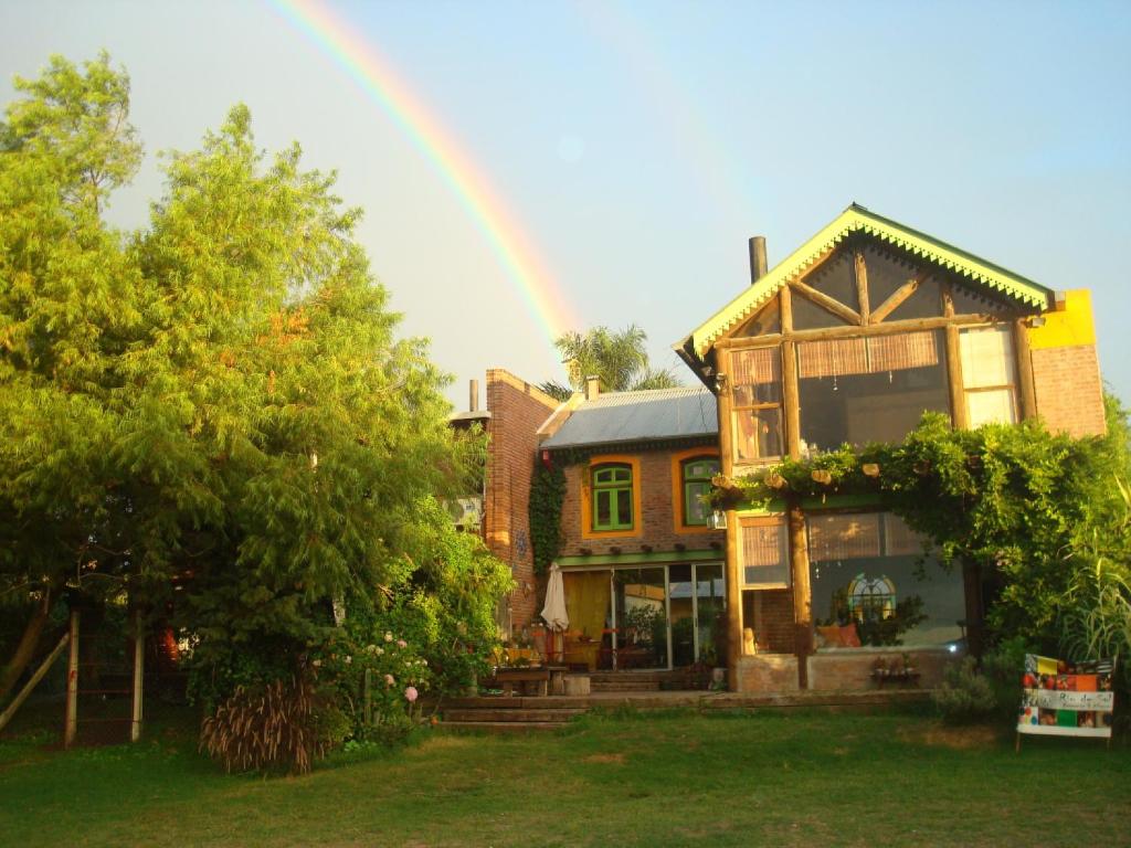 Das Gebäude in dem sich das Bed & Breakfast befindet