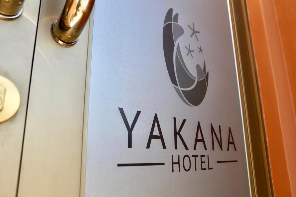 Certifikát, hodnocení, plakát nebo jiný dokument vystavený v ubytování Yakana Hotel