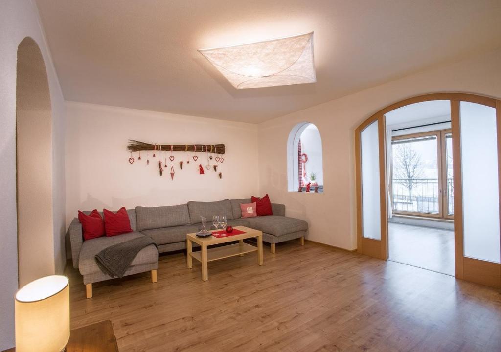 Posezení v ubytování Ferienhof Stadlpoint