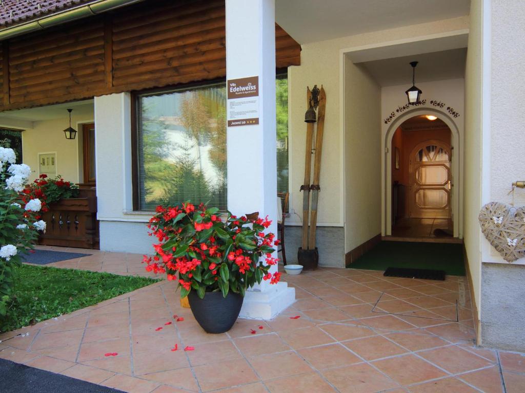 Exteriér nebo vchod ubytování Vila Edelweiss Rooms&App Kranjska Gora