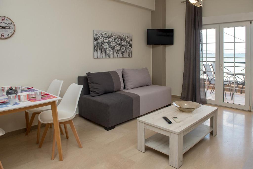 Posezení v ubytování Varka Apartment