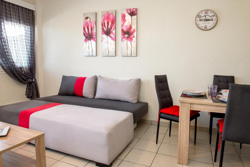 Posezení v ubytování Varka Apartment