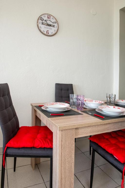 Posezení v ubytování Varka Apartment