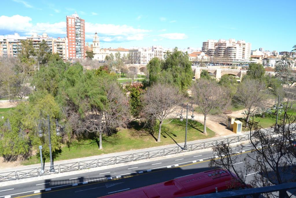 Výhľad na mesto Valencia alebo výhľad na mesto priamo z hotela