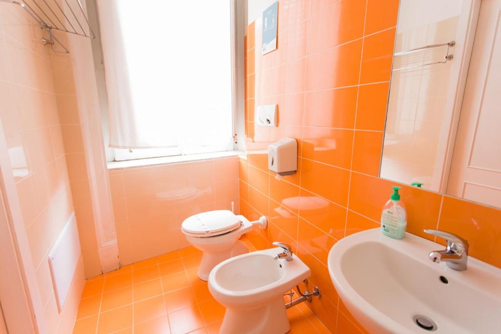 Koupelna v ubytování A Casa di Amici