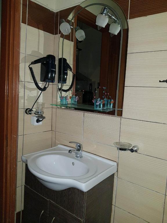 Kúpeľňa v ubytovaní Villa Kostas