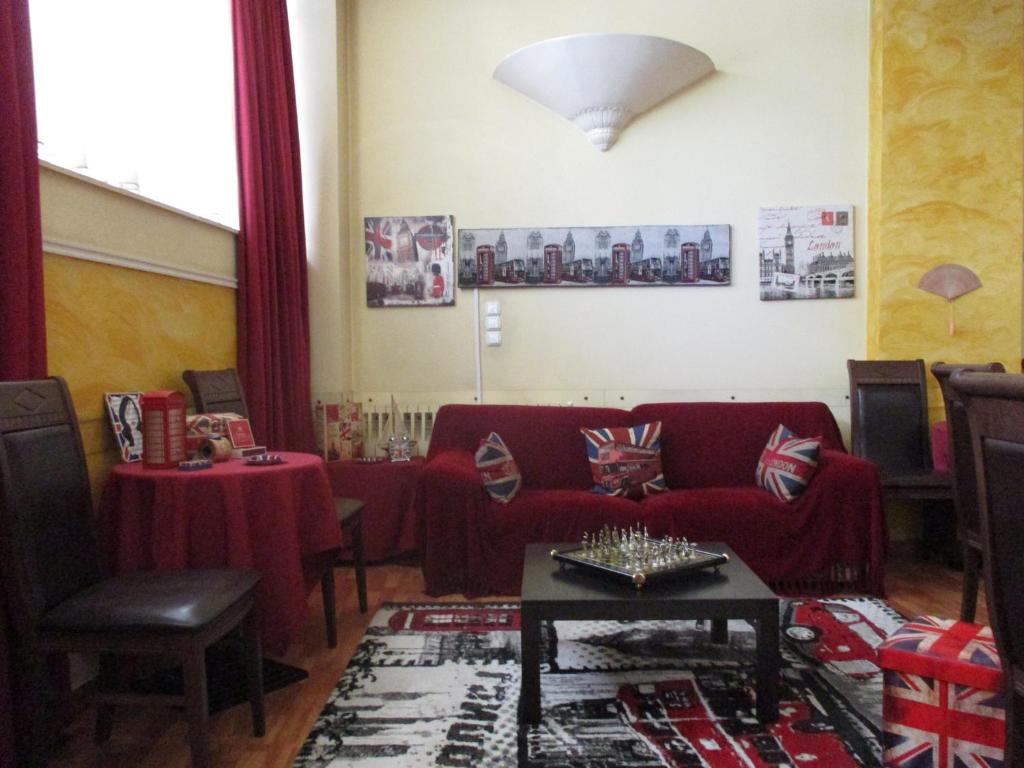 Posezení v ubytování Hotel Delta