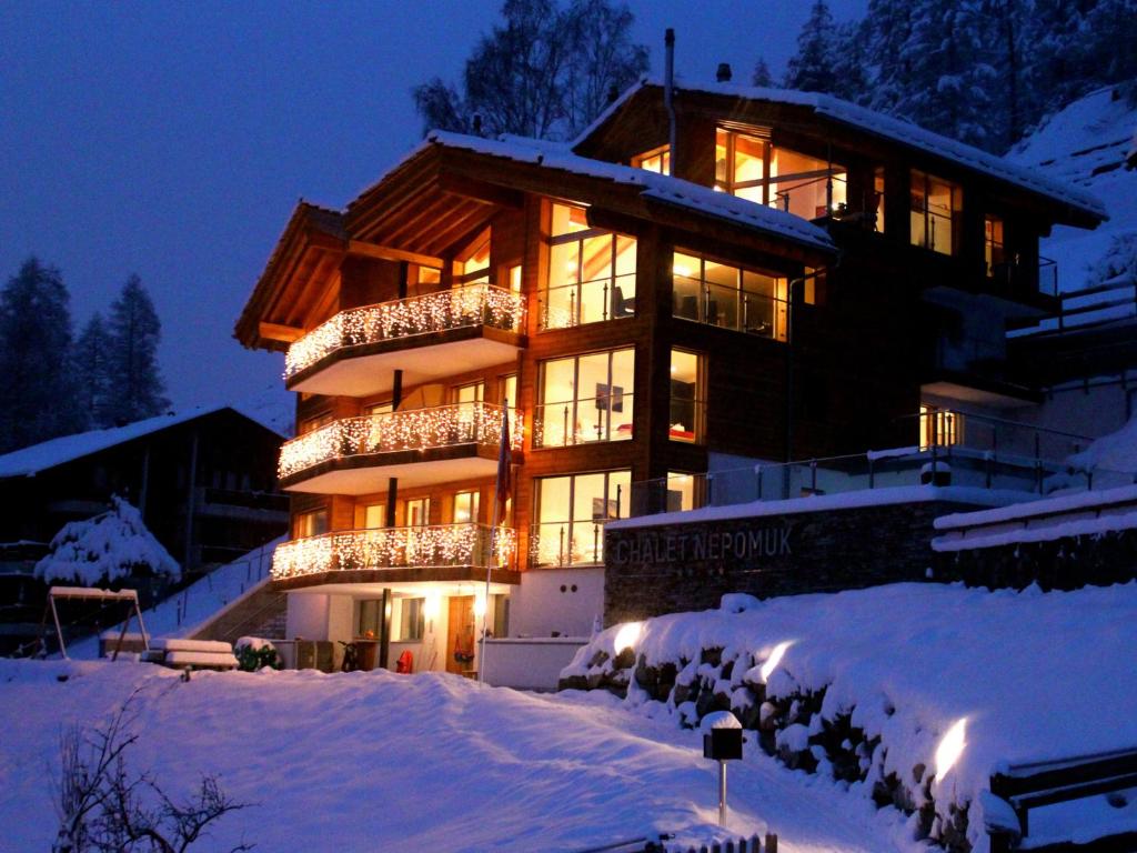 Chalet Nepomuk v zimě