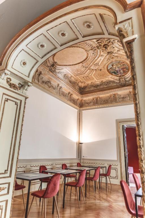 Posezení v ubytování Relais Della Porta