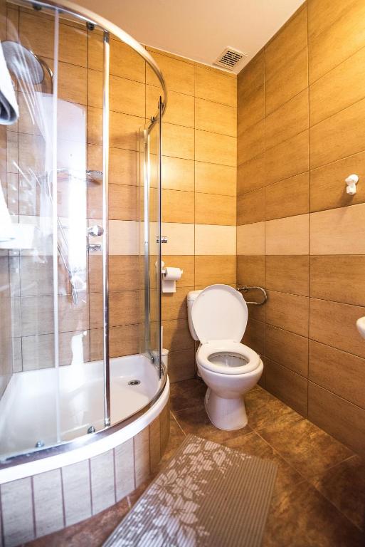 Kúpeľňa v ubytovaní Bukowianka