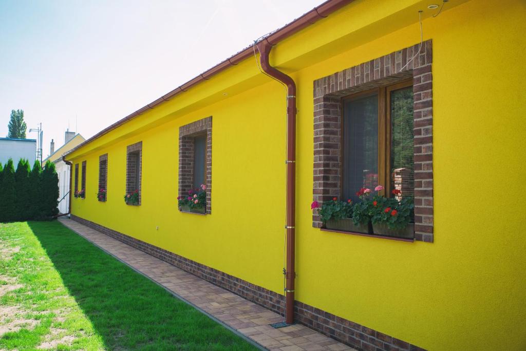 Budova, kde se penzion nachází
