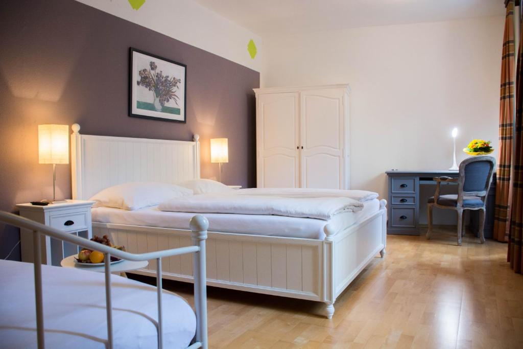 Ένα ή περισσότερα κρεβάτια σε δωμάτιο στο Apartment Kurt