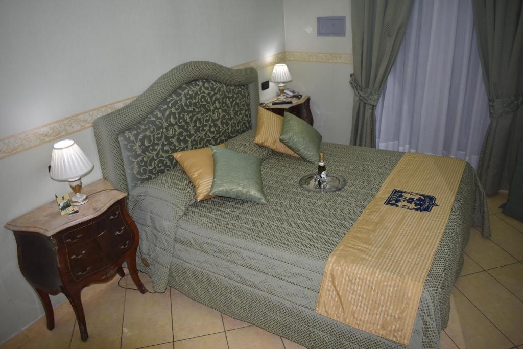 Posezení v ubytování Hotel Ristorante Amitrano