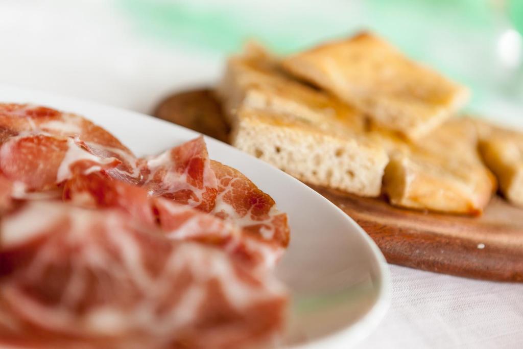 Cibo presso l'agriturismo o nelle vicinanze