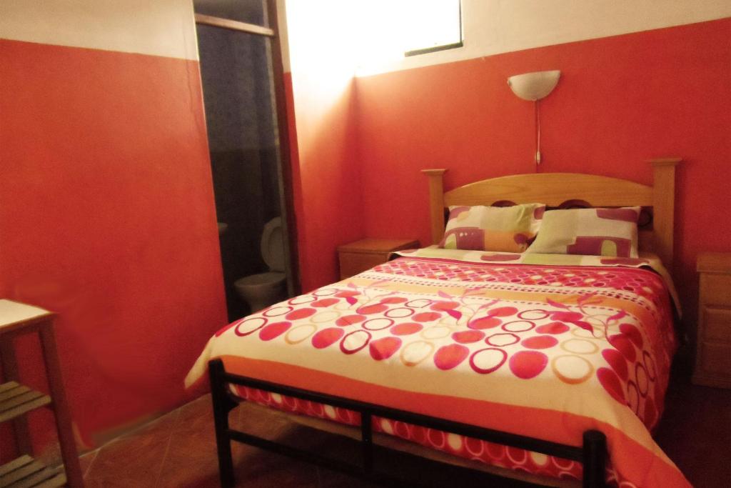 Postel nebo postele na pokoji v ubytování Caroline lodging