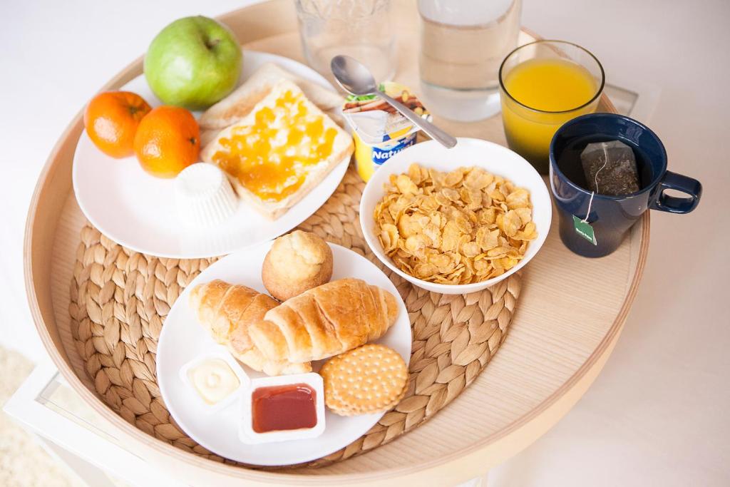 Jedlo v ubytovaní bed & breakfast alebo blízkom okolí