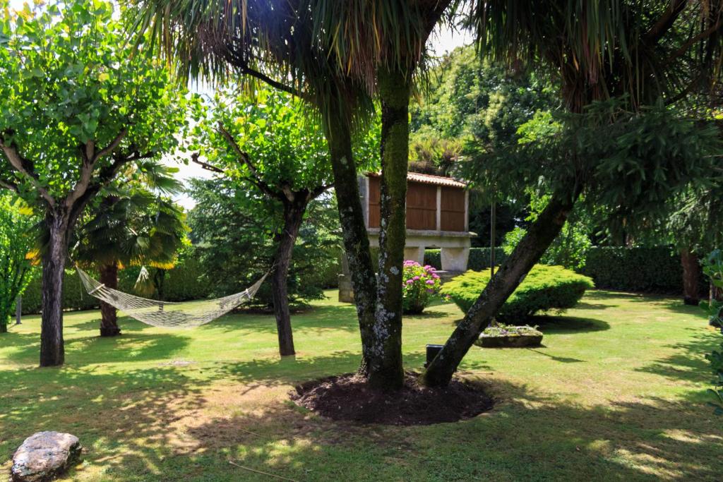 A garden outside Casa de Barreiro