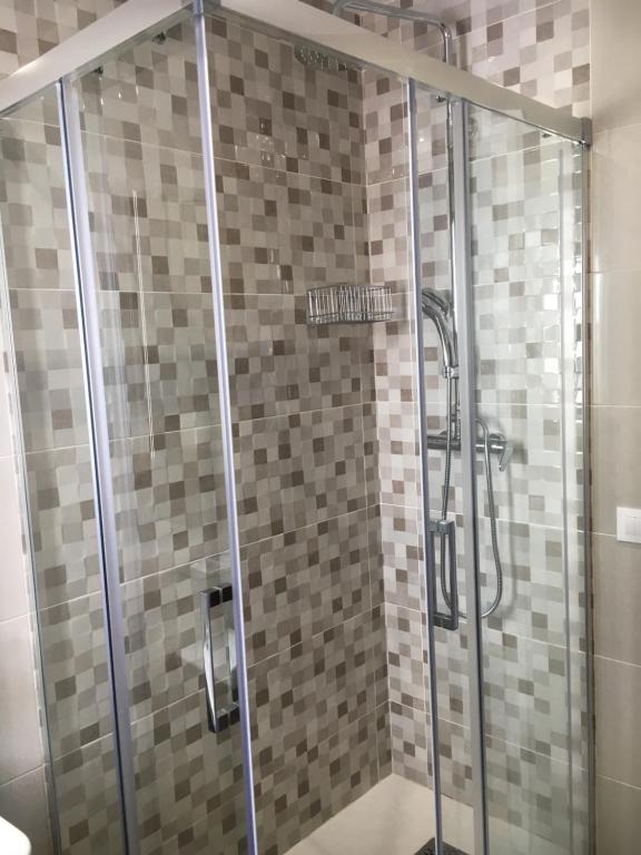 Koupelna v ubytování Hotel Marxant