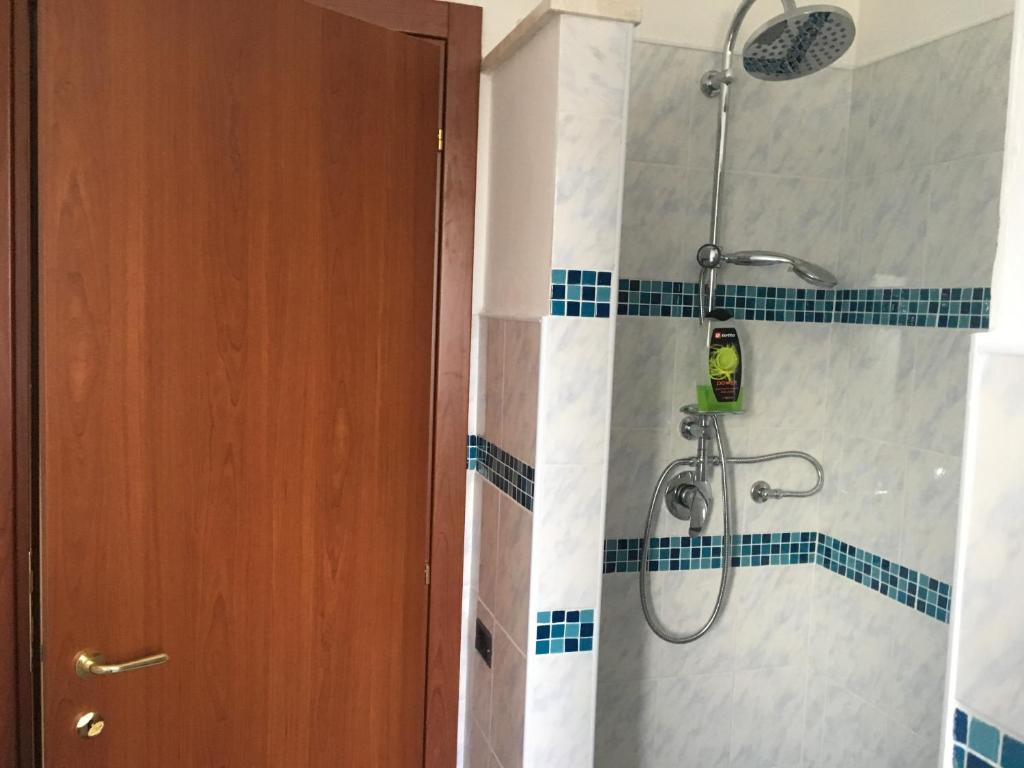 Koupelna v ubytování Sa Domu e Muru