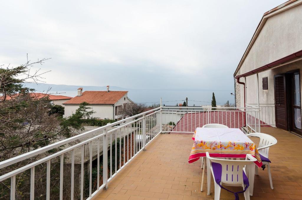 Balkón alebo terasa v ubytovaní Apartments and Room Luka