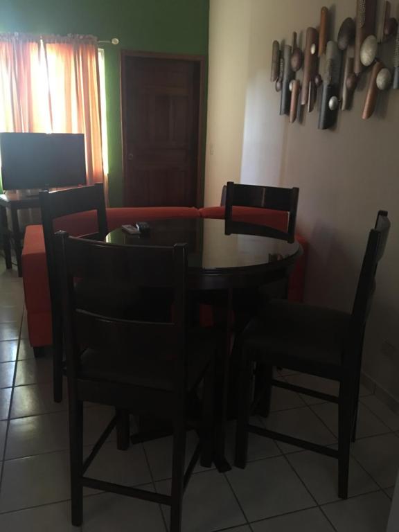 Posezení v ubytování Apartamentos del Puerto