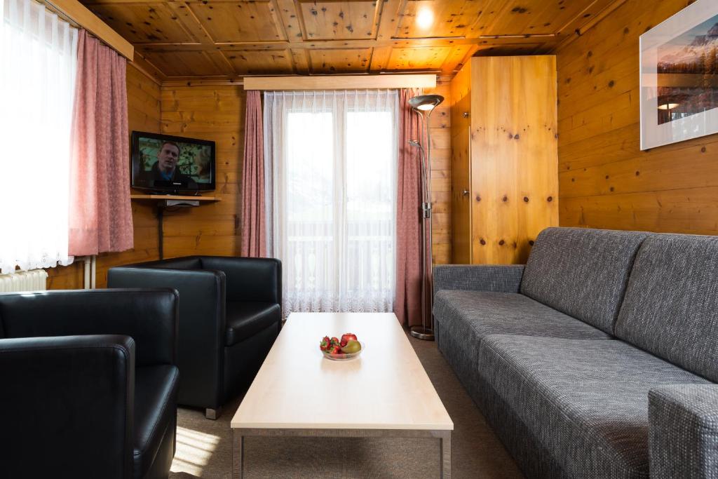 Posezení v ubytování Haus Aristella