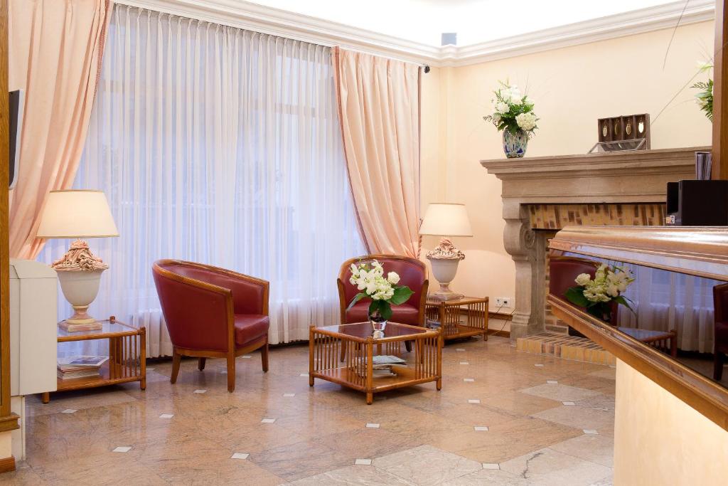 Posezení v ubytování Hotel Sagitta