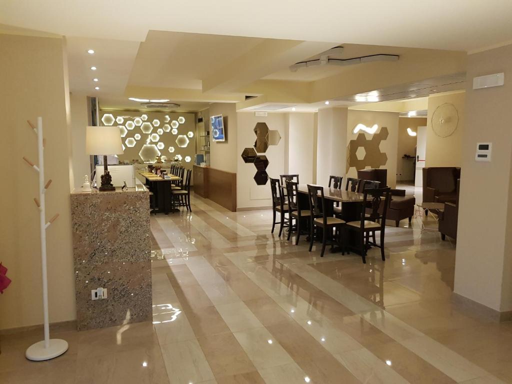 Posezení v ubytování Hotel Motel 2