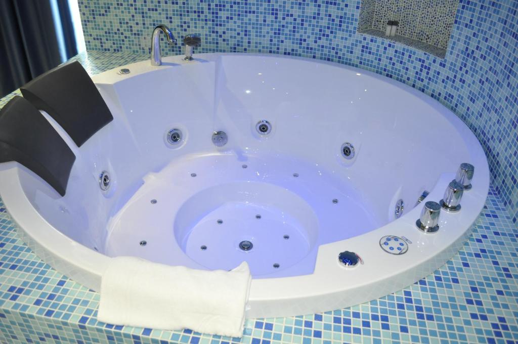 Koupelna v ubytování Hotel Motel 2