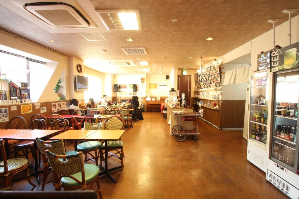 Restaurace v ubytování Sakura Hotel Hatagaya