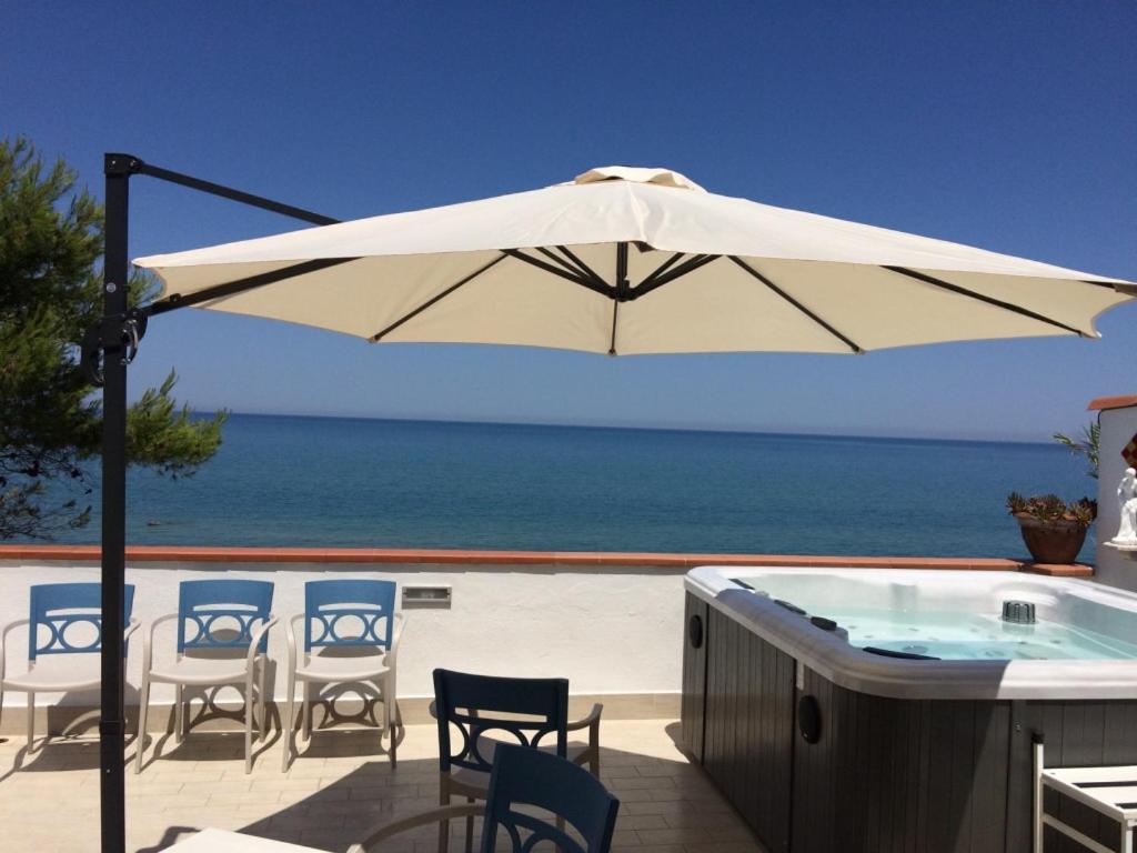 Nespecifikovaný výhled na moře nebo výhled na moře při pohledu z bed and breakfast