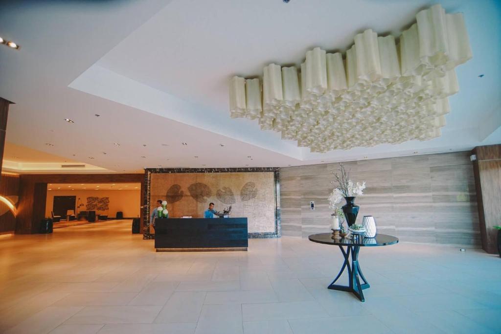 Vstupní hala nebo recepce v ubytování Mactan Newtown Condo