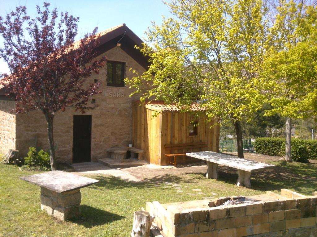 A garden outside O Rincón de David