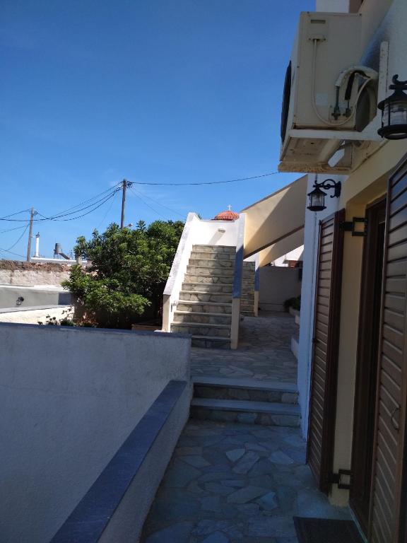 Budynek, w którym mieści się apartament