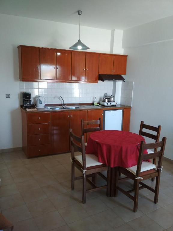 Kuchnia lub aneks kuchenny w obiekcie Flamingo Apartments