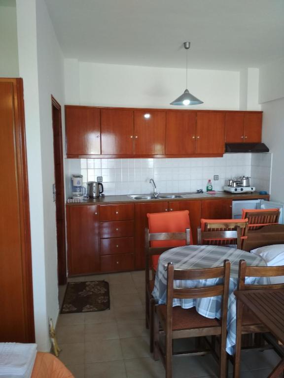 Kuchnia lub aneks kuchenny w obiekcie Flamingo Apartments