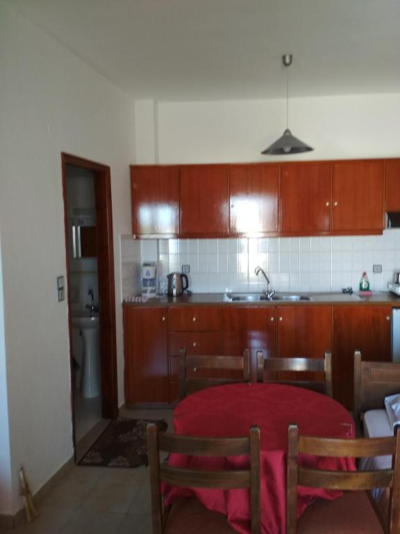 Kuchnia lub aneks kuchenny w obiekcie Flamingo Apartments