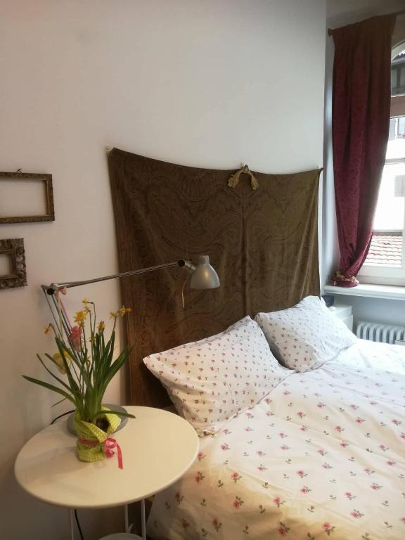 Postel nebo postele na pokoji v ubytování B&B Zenzero e Limone