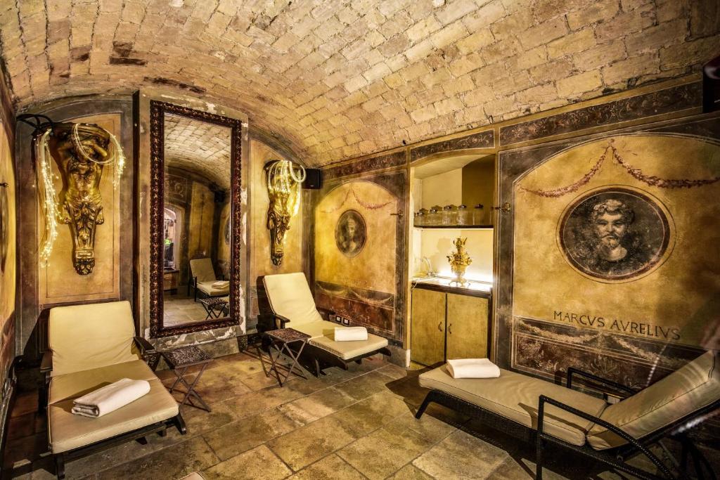 Lázně a/nebo wellness v ubytování Romanico Palace Luxury Hotel & SPA