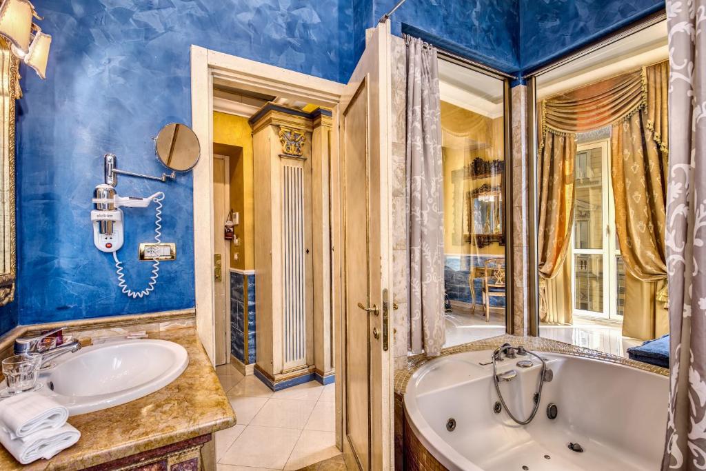 Koupelna v ubytování Romanico Palace Luxury Hotel & SPA